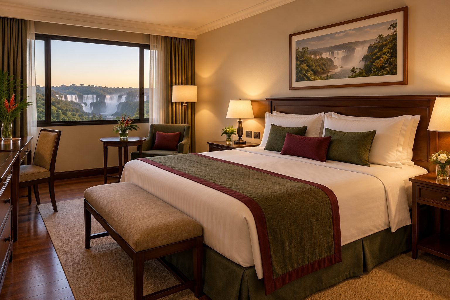 Quarto de hotel para hospedagem